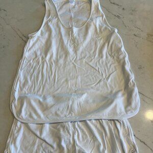Lake Pajamas pima tank short set